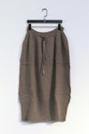 Daniel Andresen Knit Skirt Collection Handmade in Belgium DA-CARDINAL-SHA Virgin wool Sand PDA7 1